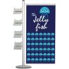 Multi Stander 19 - Enkeltsidet, 1 Stk 70cm Banner + 4xA4 Hylder #1