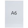 Swing Wing Akrylholder, vertikal, A6 #1