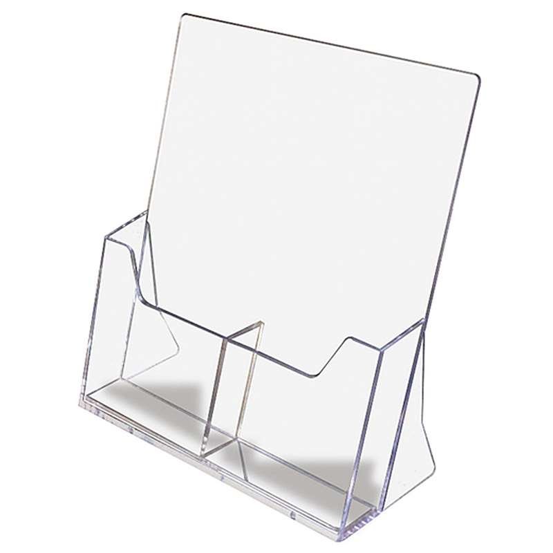 Akrylbrochureholder til bord - 2 x M65 #2