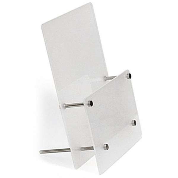 Frosted Brochureholder til bord vertikal - A4 - 21x29.7 cm #1