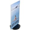 Turn Menukortholder vertikal - M65 Flyer - 9.9x21 cm - sort #1