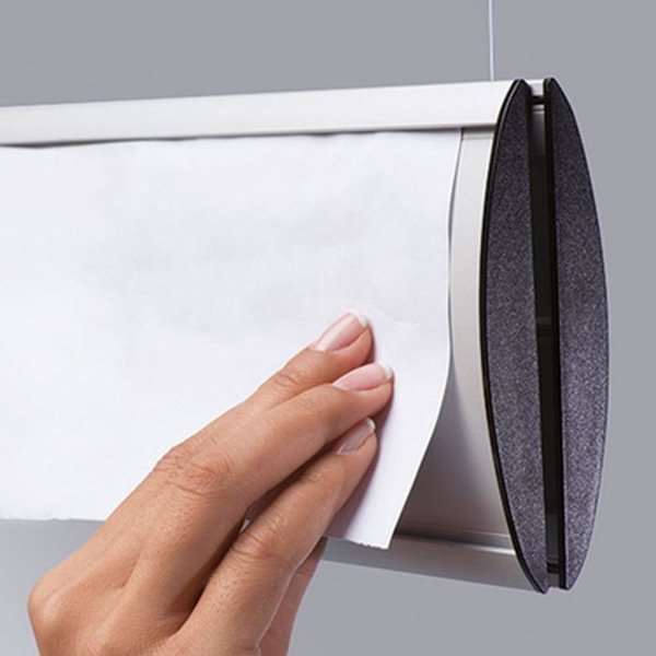 Dobbeltsidet nedhængsskilt, 1 lag - 50x10.5 cm #2
