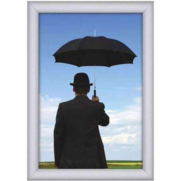Watersafe Klikramme med 35mm aluminium profil, sølv - 50x70 cm #1