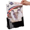 Table & Wall Dispenser, A4 akrylholder, sort #1