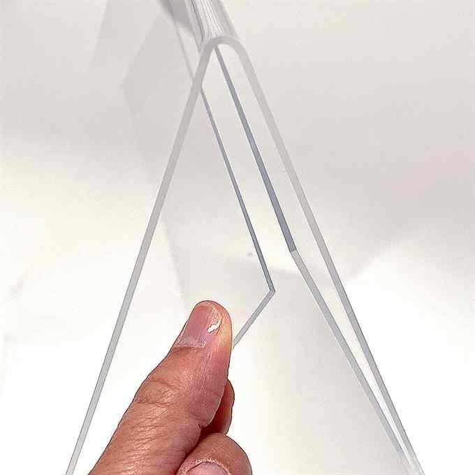 A-Menuholder, vertikalt A4 akryldisplay, dobbeltsidet #6