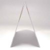 A-Menuholder, vertikalt A4 akryldisplay, dobbeltsidet #4