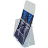 Bord & Vægdispenser, akrylbrochureholder, 2 x M65 / A6, side-by-side #3