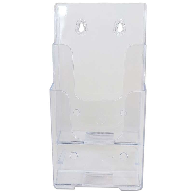 Bord & Vægdispenser, akrylbrochureholder - 2 x M65 / A6 #3