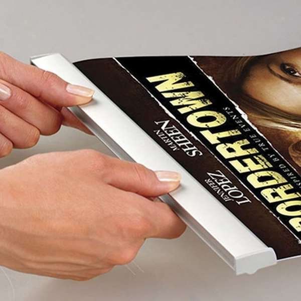 Poster Clamp Set, plakatophæng med 25mm aluminium plakatlister - 100cm (B0) #7