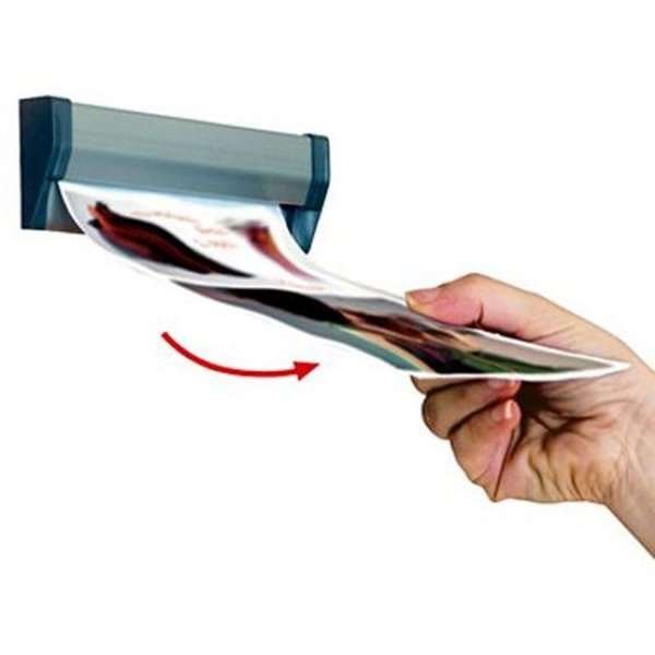 Fast Note plakatophæng med 30mm aluminium profil, sølv - 50cm #5