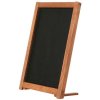 Wooden bordtavle med fødder mørkt træ - A5 - 12,7x17,8 cm #6