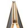 Wooden A-skilt, lys bøg, med ståltavle, 46 x 68 cm #3