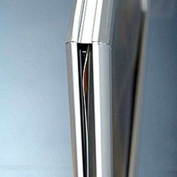 Slide-in ramme dobbeltsidet vertikal, med 25mm aluminium profil, sølv - A2 #3