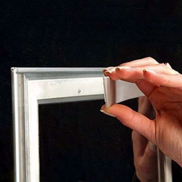 Window Alu Klikramme dobbeltsidet - 32 mm - A1 - sølv #6