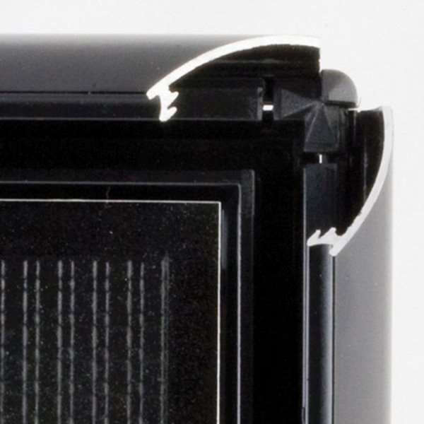 Opti Klikramme med 25mm aluminium profil, sort - A4 #5