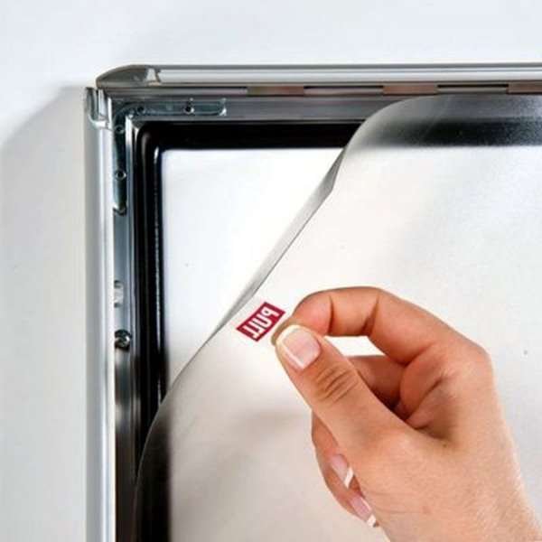 Watersafe Klikramme med 25mm aluminium profil, sølv - A4 #2