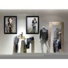 Klikramme med 40mm Antique aluminium profil, sort - 100x140 cm #5