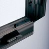 Klikramme med 40mm Antique aluminium profil, sort - A2 #2