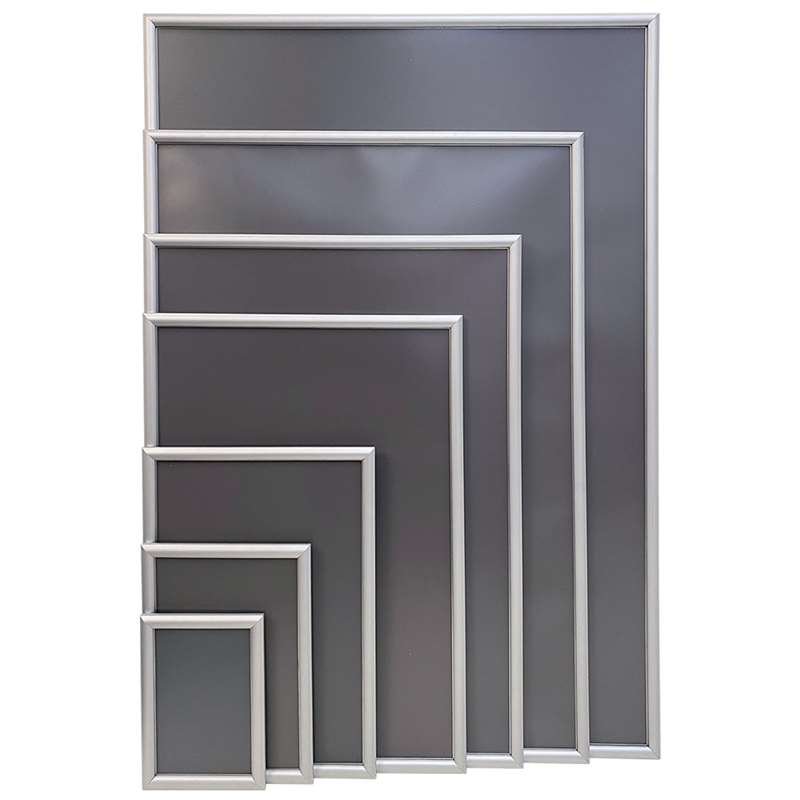 Klikramme med 17mm aluminium profil, sølv - 70 x 100 cm #7