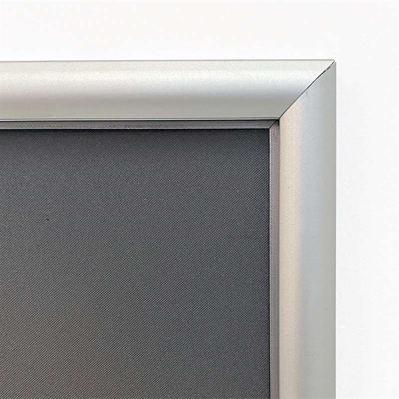 Klikramme med 17mm aluminium profil, sølv - A3 #2