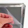 Klikramme med 20mm aluminium profil, sølv - A5 #4