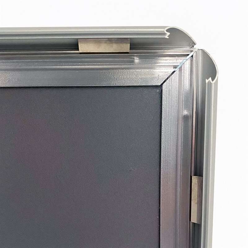 Klikramme med 20mm aluminium profil, sølv - A4 #5