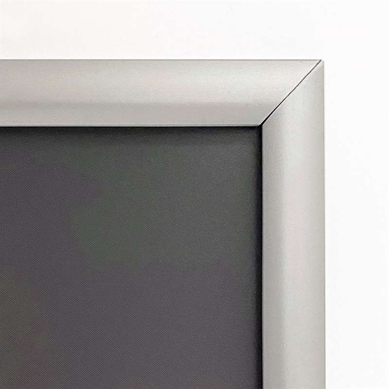 Klikramme med 20mm aluminium profil, sølv - A4 #2