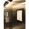 CROWN Klikramme med 33mm aluminium fladprofil, sort - A4 #12