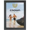 CROWN Klikramme med 33mm aluminium fladprofil, sort - A0 #4