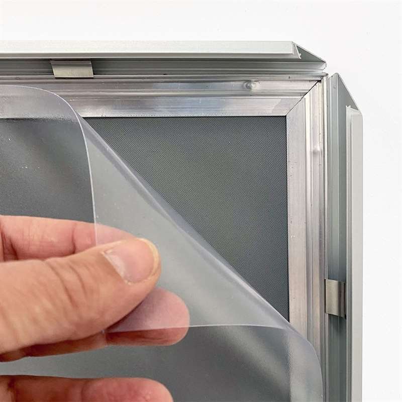 Klikramme med 20mm aluminium fladprofil, sølv - 50 x 70 cm #4