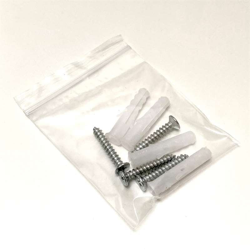 Klikramme med 20mm aluminium fladprofil, sølv - A1 #7