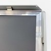 Klikramme med 20mm aluminium fladprofil, sølv - A1 #5