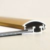 Klikramme med 25mm aluminium profil, guldpoleret - A1 #5