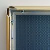 Klikramme med 25mm aluminium profil, guldpoleret - A1 #3