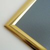 Klikramme med 25mm aluminium profil, guldpoleret - A1 #4