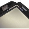Klikramme med 32mm aluminium fladprofil, sort - A3 #4