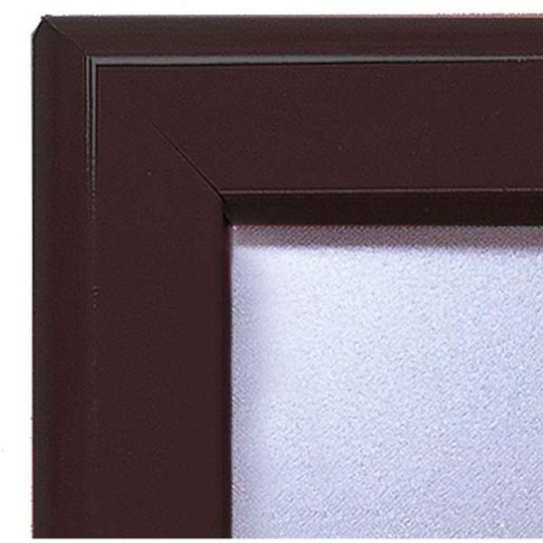 Klikramme med 32mm aluminium fladprofil, sort - A2 #4