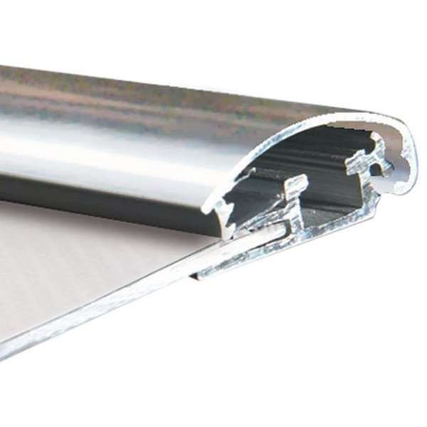 Klikramme med 25mm aluminium profil, krom - A4 #7