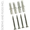 Klikramme med 25mm aluminium profil, krom - A4 #5