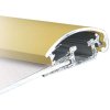 Klikramme med 25mm aluminium profil, guld - A4 #8