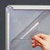 Låsbar Klikramme med 32mm aluminium profil, sølv - A4 #8