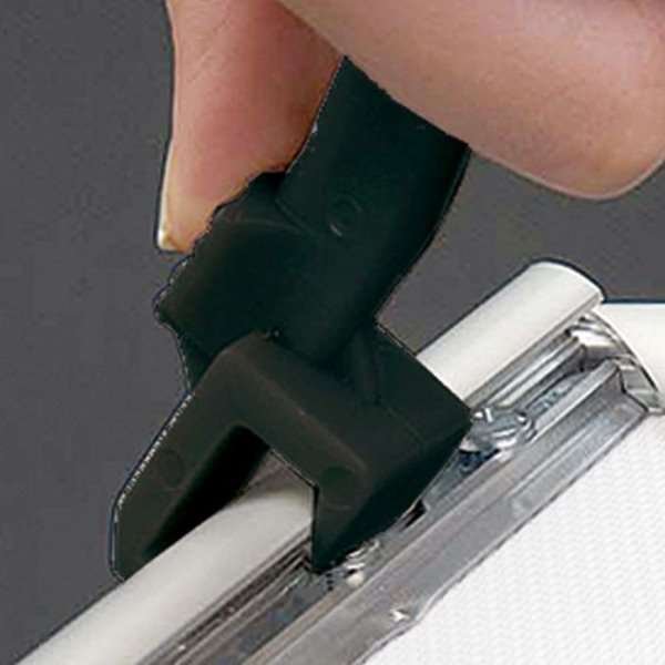 Klikramme med 42mm aluminium Security Frame profil, sølv - A2 #3