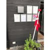 Klikramme med 32mm aluminium fladprofil, sølv - A4 #10