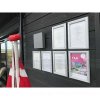Klikramme med 32mm aluminium fladprofil, sølv - A2 #9