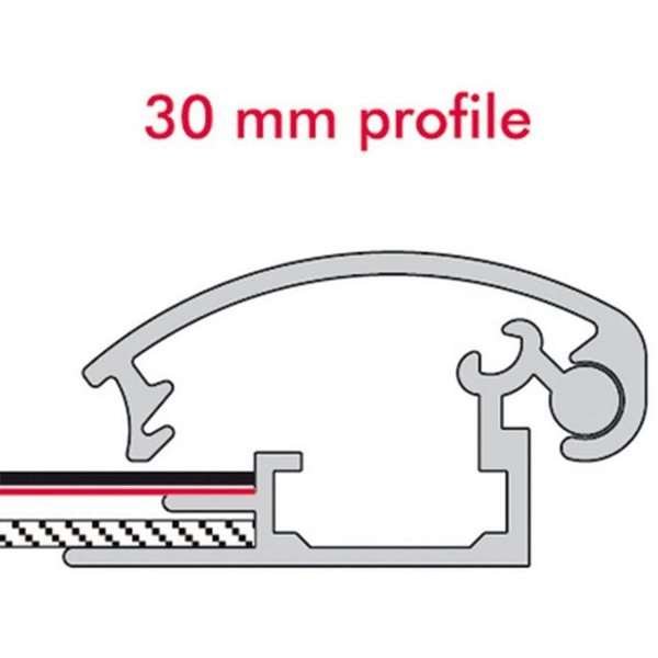 Klikramme med 30mm aluminium profil, sølv - A2 #9