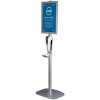 Mini Multi Stand med 1000ml sprit dispenser, drypholder og bakke samt Klikramme A3 #1