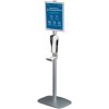 Mini Multi Stand med 1000ml sprit dispenser, drypholder og bakke samt Klikramme A4 #1