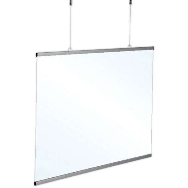 Hygiejne skærm til ophængning - 120x70cm #1