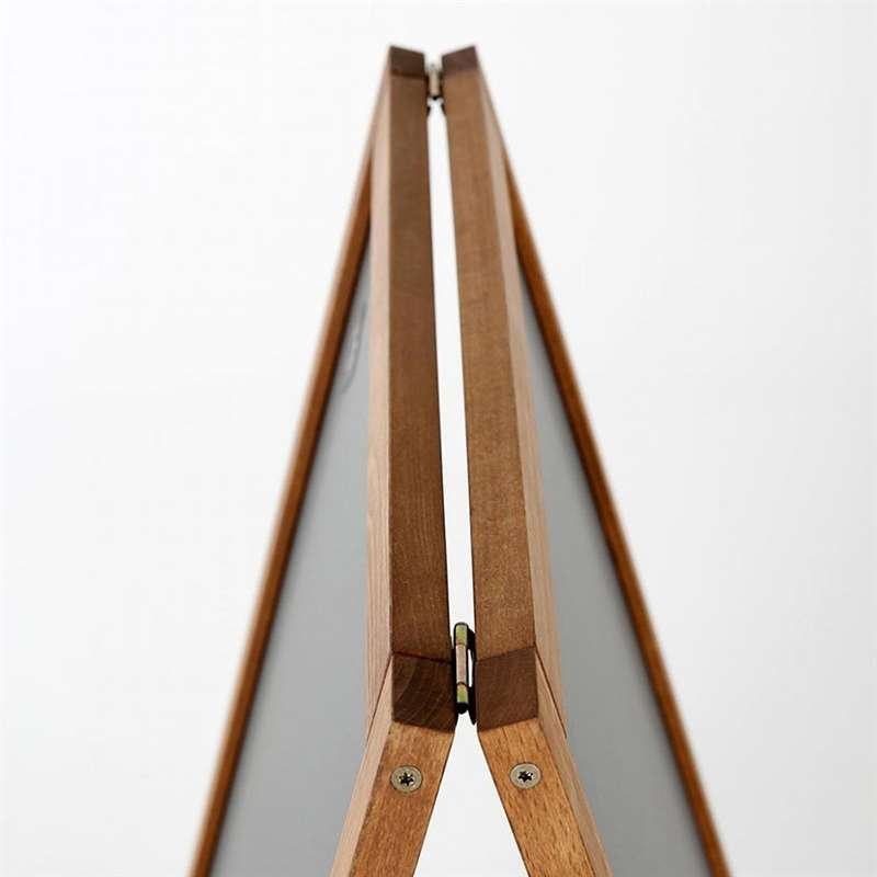 Wooden gadeskilt med ståltavler, 59 x 119 cm #4