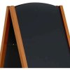 Wooden Gadeskilt med buet top og ståltavler, 59 x 77,5 cm #5